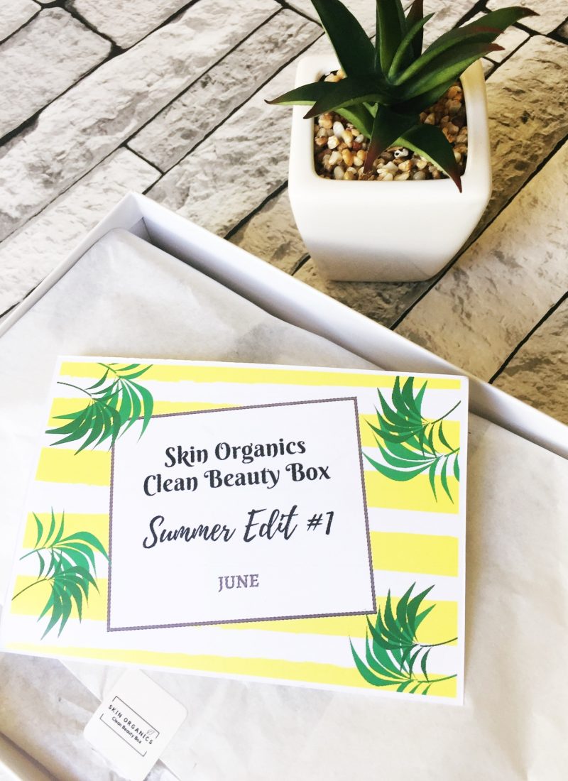 Skin Organics Clean Beauty Box – June 2017