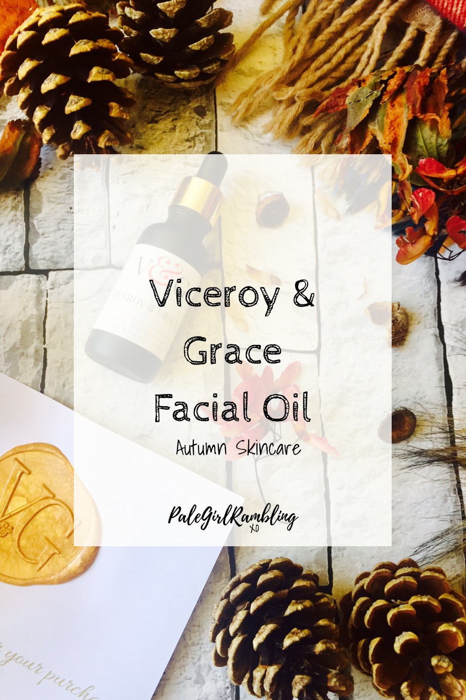 Viceroy Grace facial oil autumn skincare