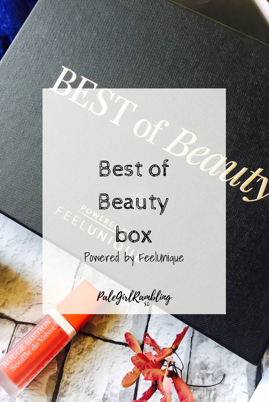 Feel Unique Best of Beauty box powered by Nude by Nature boujoris Elizabeth Arden Laura geller primer PHB Ethical beauty
