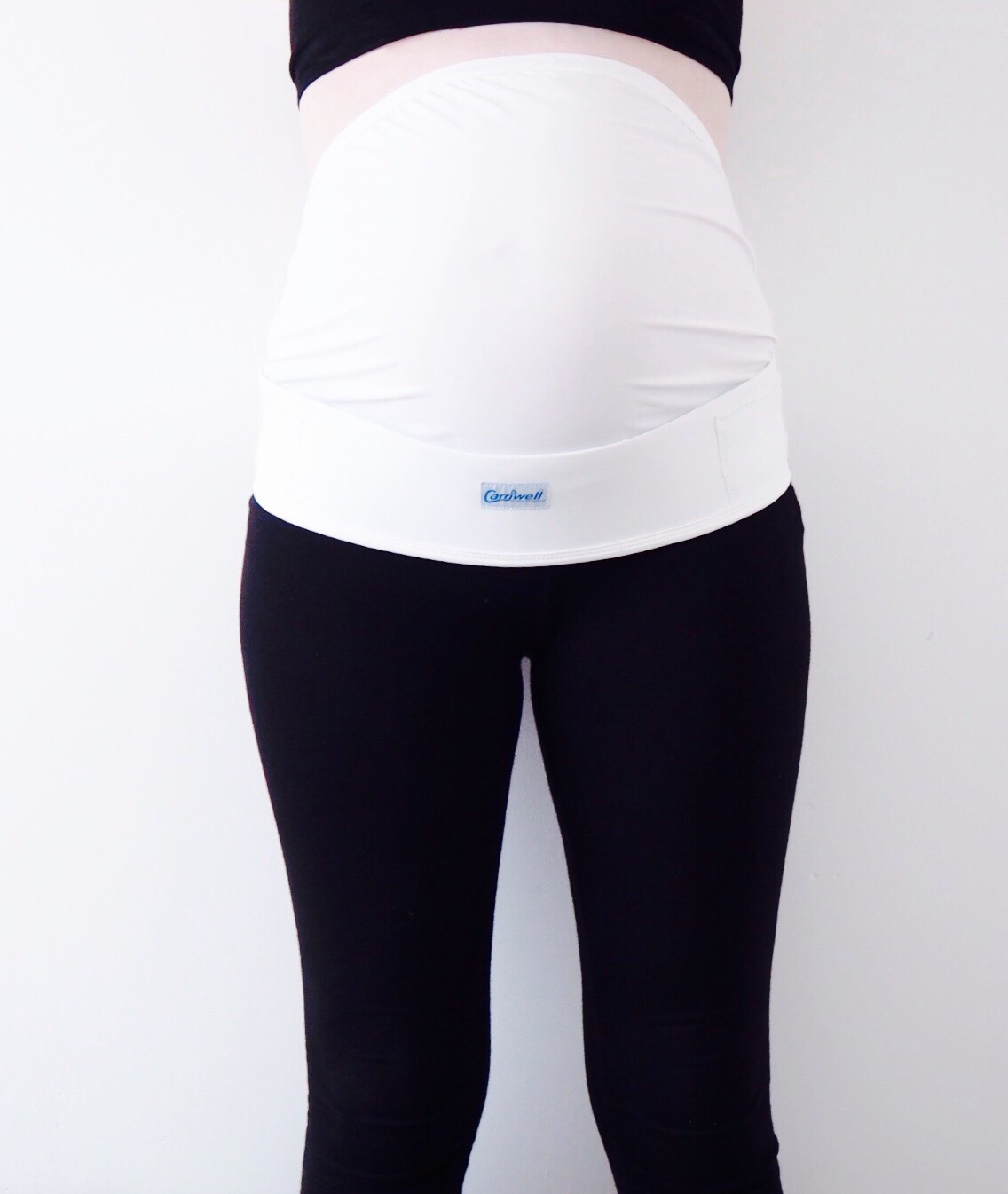 Pregnancy back pain Carriwell overbelly support belt