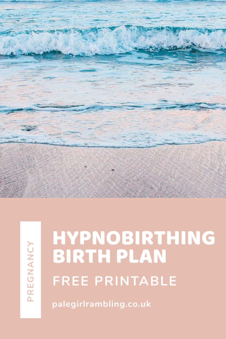 Mindful hypnobirthing and a birth plan natural