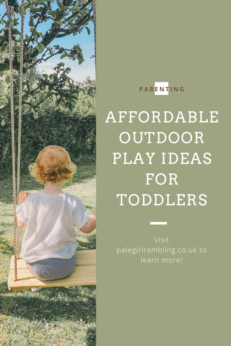 Affordable Outdoor Play Ideas for Toddlers