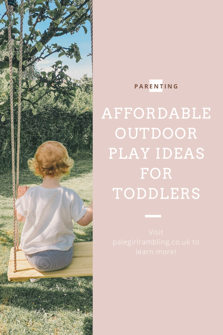 Affordable Outdoor Play Ideas for Toddlers