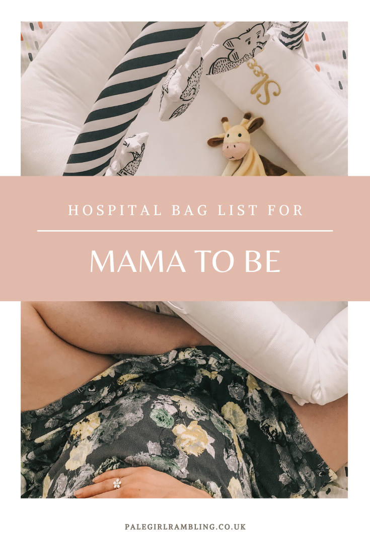 Hospital Bag for Mama To Be