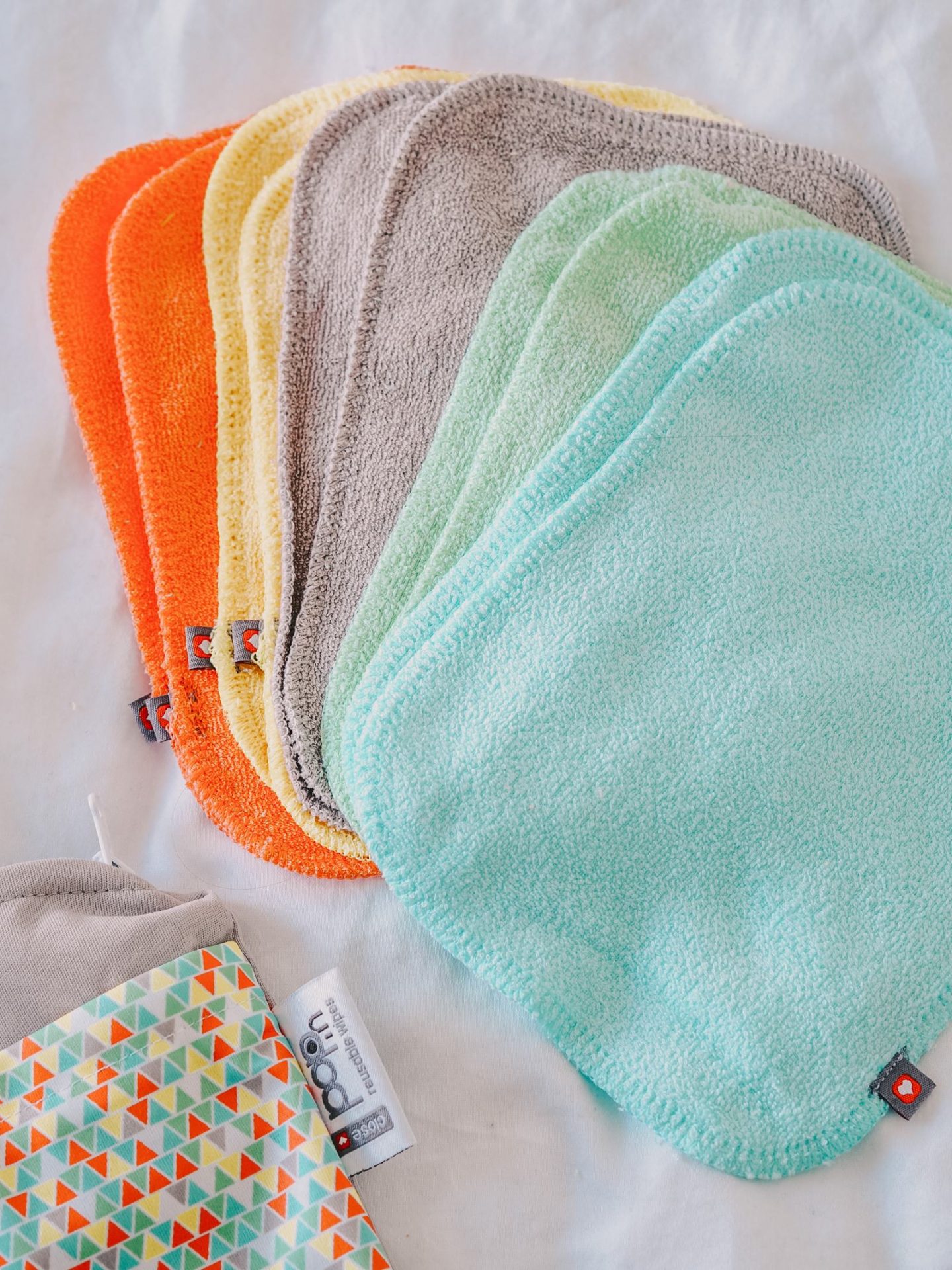 Close Parent Pop-In Cloth Nappy Review Puffin Bio-Laminate reusable wipes