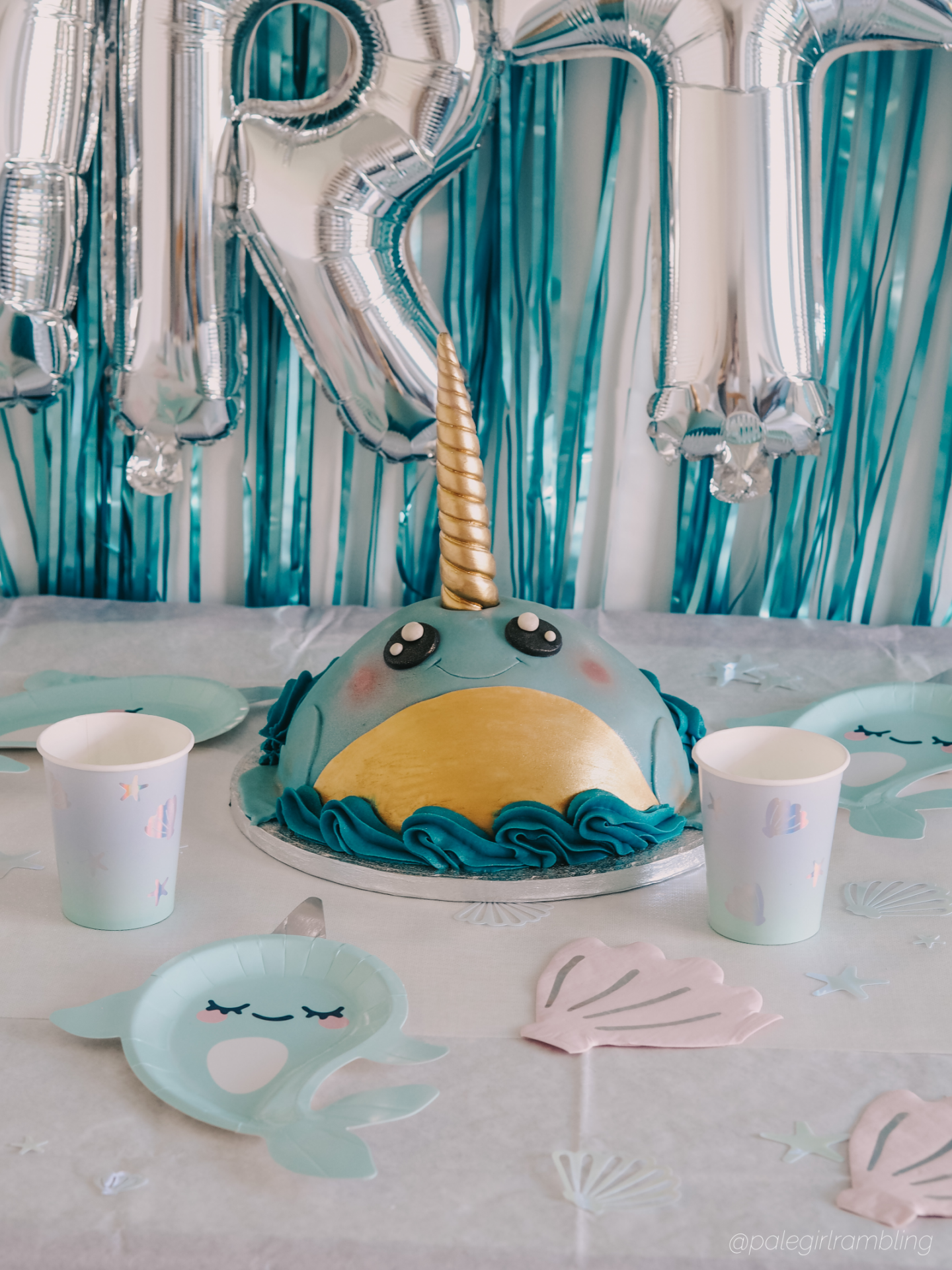 Narwhal Themed Birthday Party How To